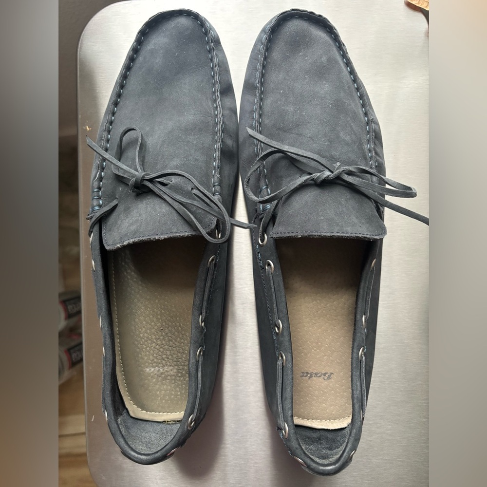 Men's suede navy color Loafers